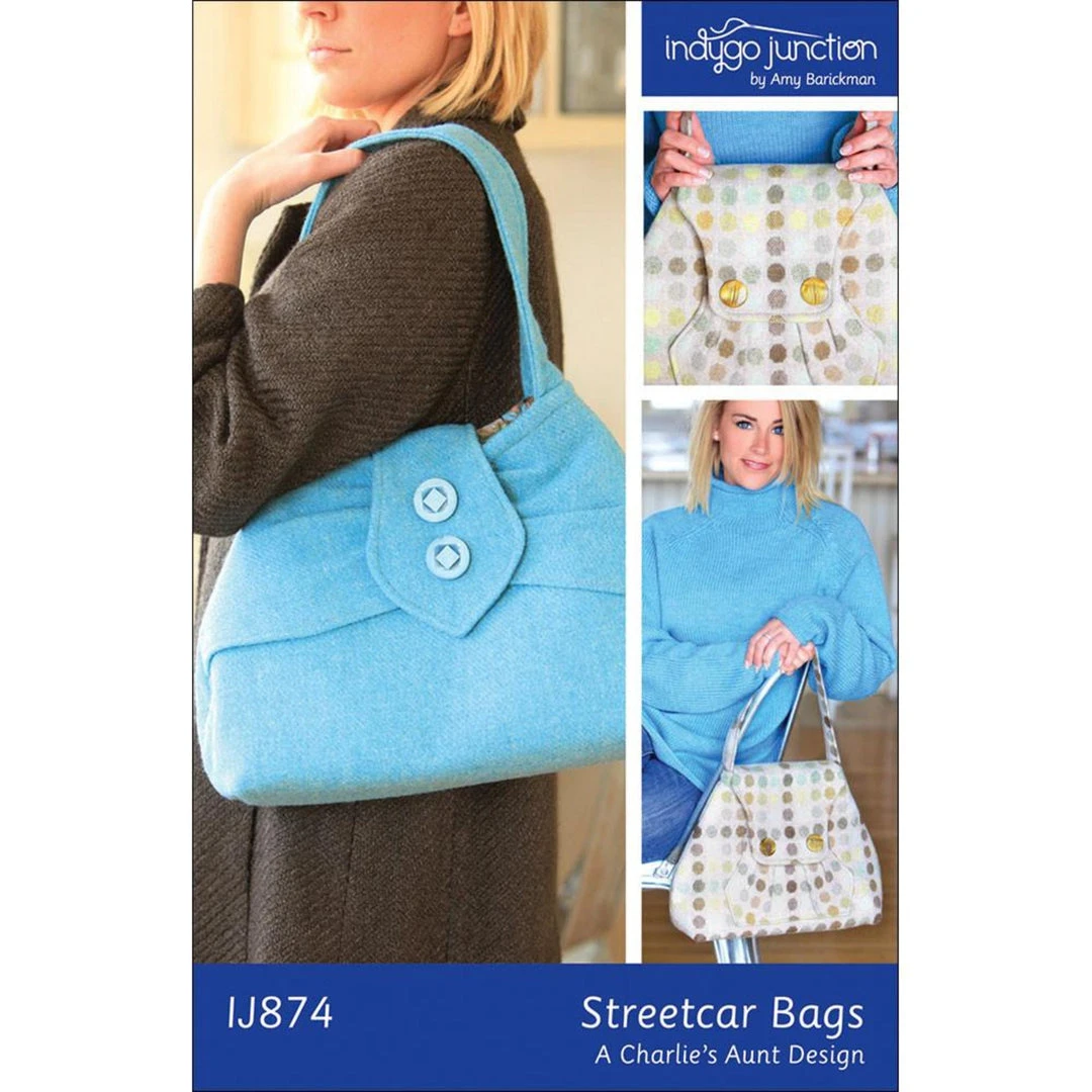Indygo Junction Purses & Accessories Streetcar Bag Pattern, PDF Download 3 Indygo Junction Purses & Accessories Streetcar Bag Pattern, PDF Download