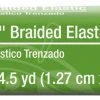 Dritz 1/2" Braided Elastic, White Elastics 1 Dritz 1/2" Braided Elastic, White Elastics