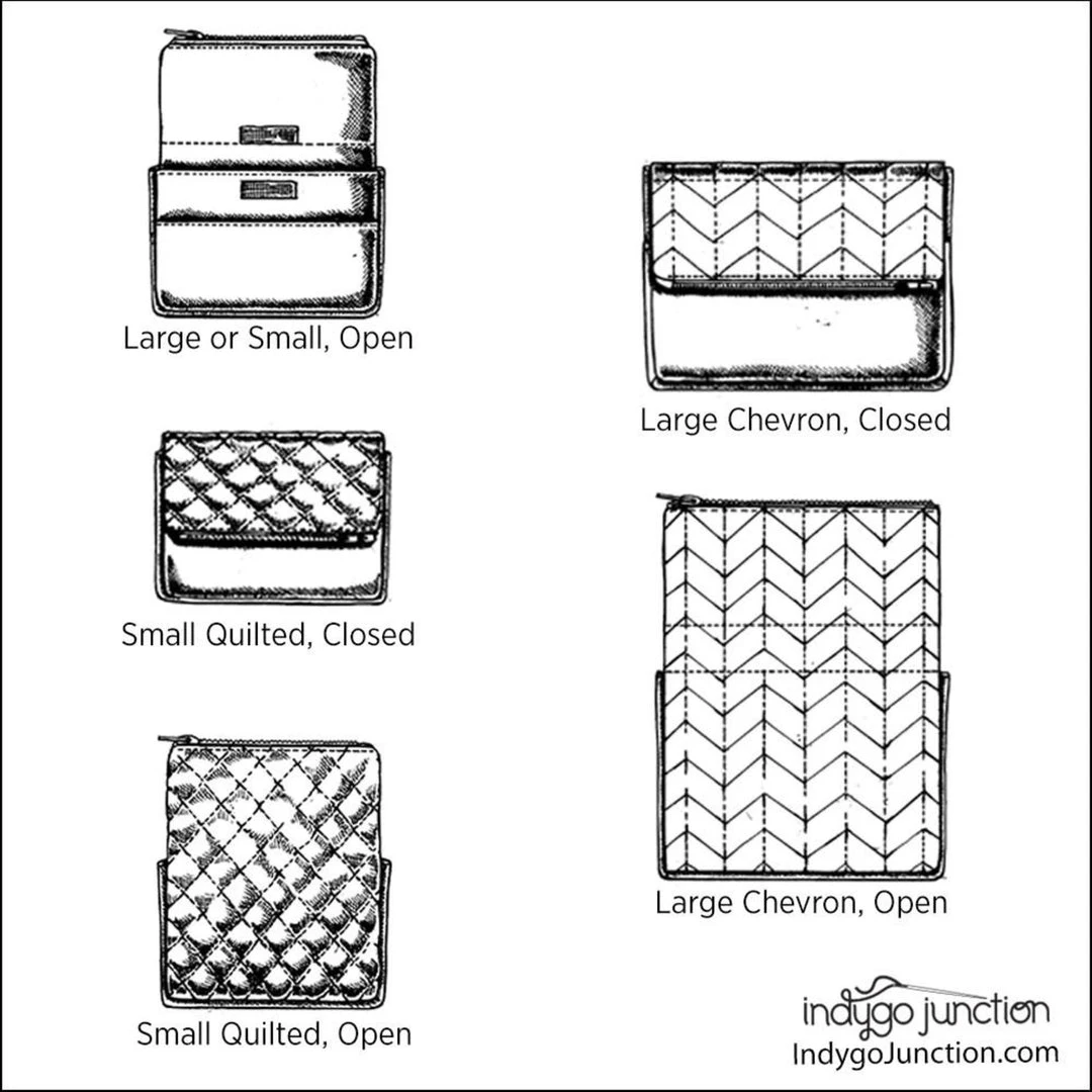 Indygo Junction Quilted Chevron Travel Tech Pouch Pattern, PDF Download Purses & Accessories 4 Indygo Junction Quilted Chevron Travel Tech Pouch Pattern, PDF Download Purses & Accessories