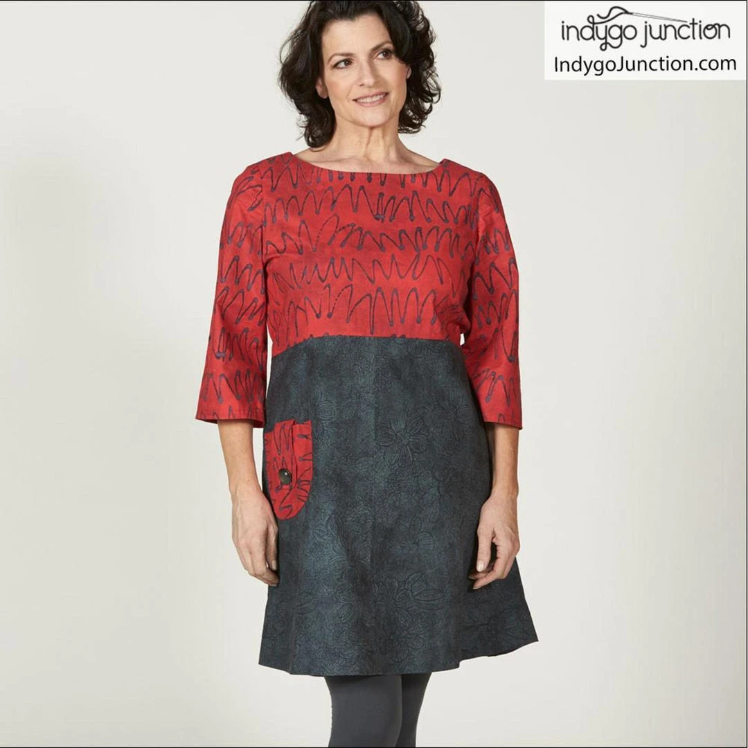 Indygo Junction The Boardwalk Dress Pattern Apparel 7 Indygo Junction The Boardwalk Dress Pattern Apparel