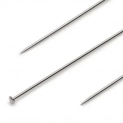Dritz Pins & Accessories 1-1/4" Super Sharp Fine Pins, Nickel, 250 Pc