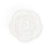 Dritz Ceramic Flower Knob, White