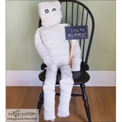 Indygo Junction I Love My Mummy Halloween Décor Pattern, PDF Download Crafts & Toys