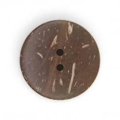 Dritz Sustainable Coconut Round Button, 23mm, 2 Pc Buttons & Cover Buttons