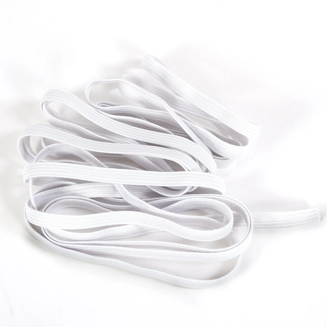 Dritz 1/4" Braided Elastic, White 12 Dritz 1/4" Braided Elastic, White