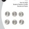 Dritz Snap Fasteners, 6 Sets