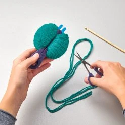 Prym 2-in-1 Pompom Maker, Large Yarn Accessories