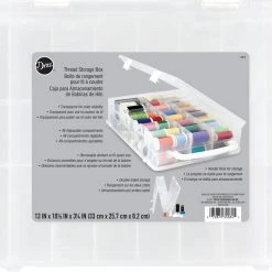 Dritz Sewing Baskets & Storage Thread Storage Box, 48 Compartments