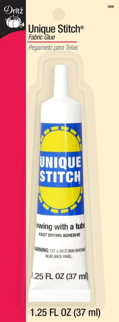 Dritz Unique Stitch Fabric Glue, 1.25 Fl. Oz. Adhesives & Tape 3 Dritz Unique Stitch Fabric Glue, 1.25 Fl. Oz. Adhesives & Tape