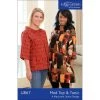 Indygo Junction Apparel Mod Top & Tunic Pattern, Shippable