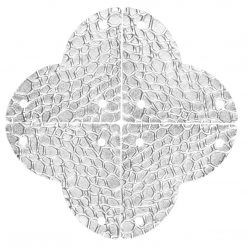 Dritz Textured Quatrefoil Corners, Small, 4pc Campaign Hardware