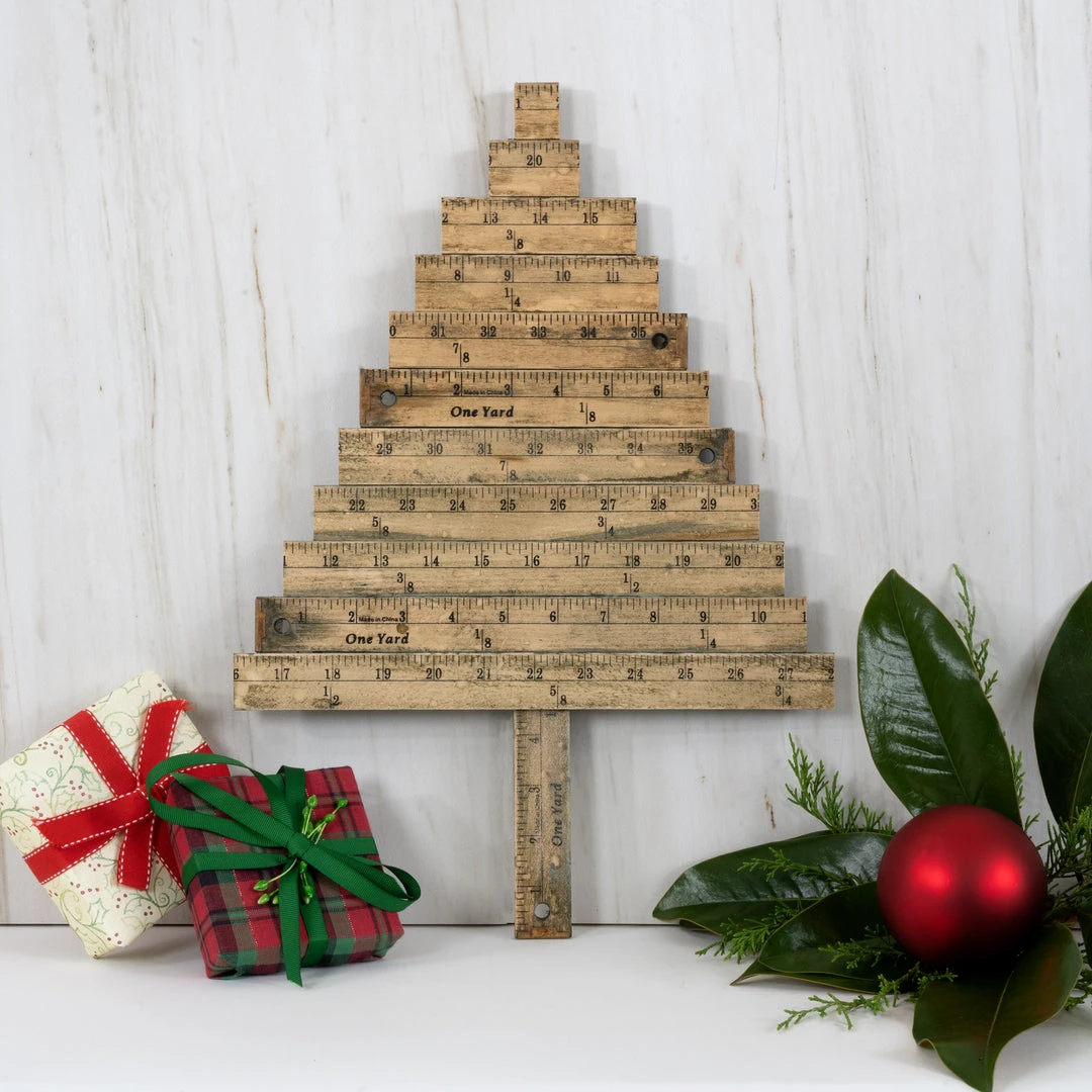 Dritz Wood Yardstick With Metal Tips 7 Dritz Wood Yardstick With Metal Tips