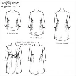 Indygo Junction Katelyn's Dress, Tunic & Top Pattern Apparel 14 Indygo Junction Katelyn's Dress, Tunic & Top Pattern Apparel
