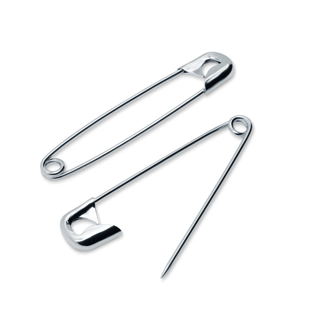 Dritz Pins & Accessories 3" Blanket Pins, Nickel, 2 Pc 4 Dritz Pins & Accessories 3" Blanket Pins, Nickel, 2 Pc