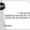 Dritz Elastics 3/4" Non-Roll Elastic, Gray, 6 Yd