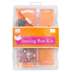 Dritz Sewing Kits Essential Sewing Box Kit, Orange