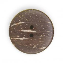 Dritz Sustainable Coconut Round Button, 30mm Buttons & Cover Buttons