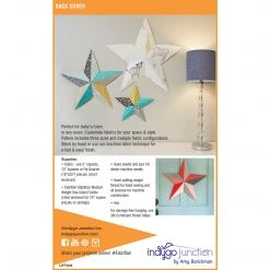 Indygo Junction Crafts & Toys Wall Art Star Fabriflair Pattern