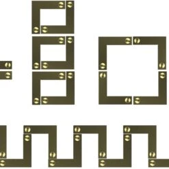 Dritz Smooth Campaign Hardware Corners, Small, 4 Pc 37 Dritz Smooth Campaign Hardware Corners, Small, 4 Pc