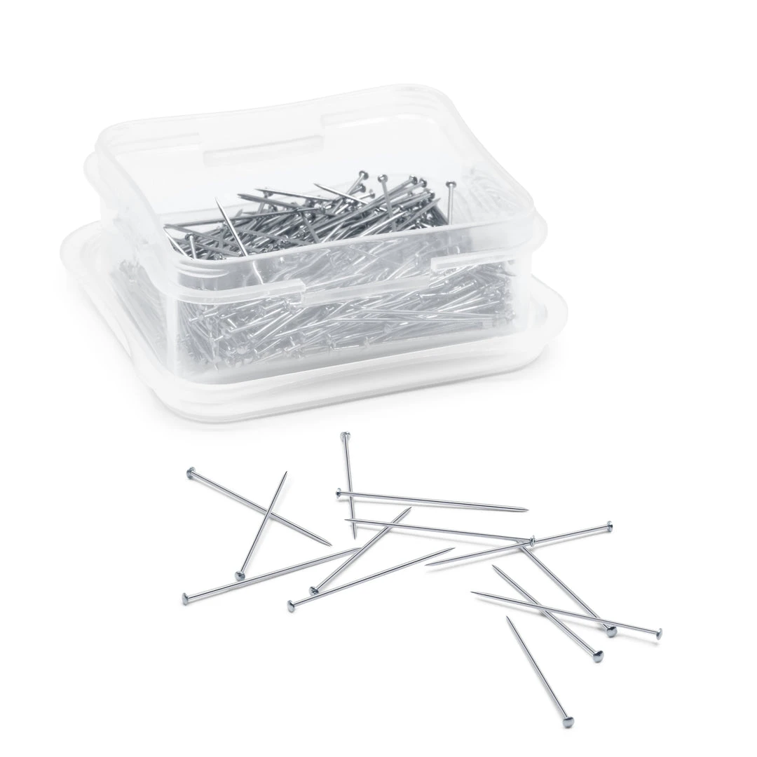 Dritz 1-1/16" Ball Point Pins, Nickel, 400 Pc 6 Dritz 1-1/16" Ball Point Pins, Nickel, 400 Pc