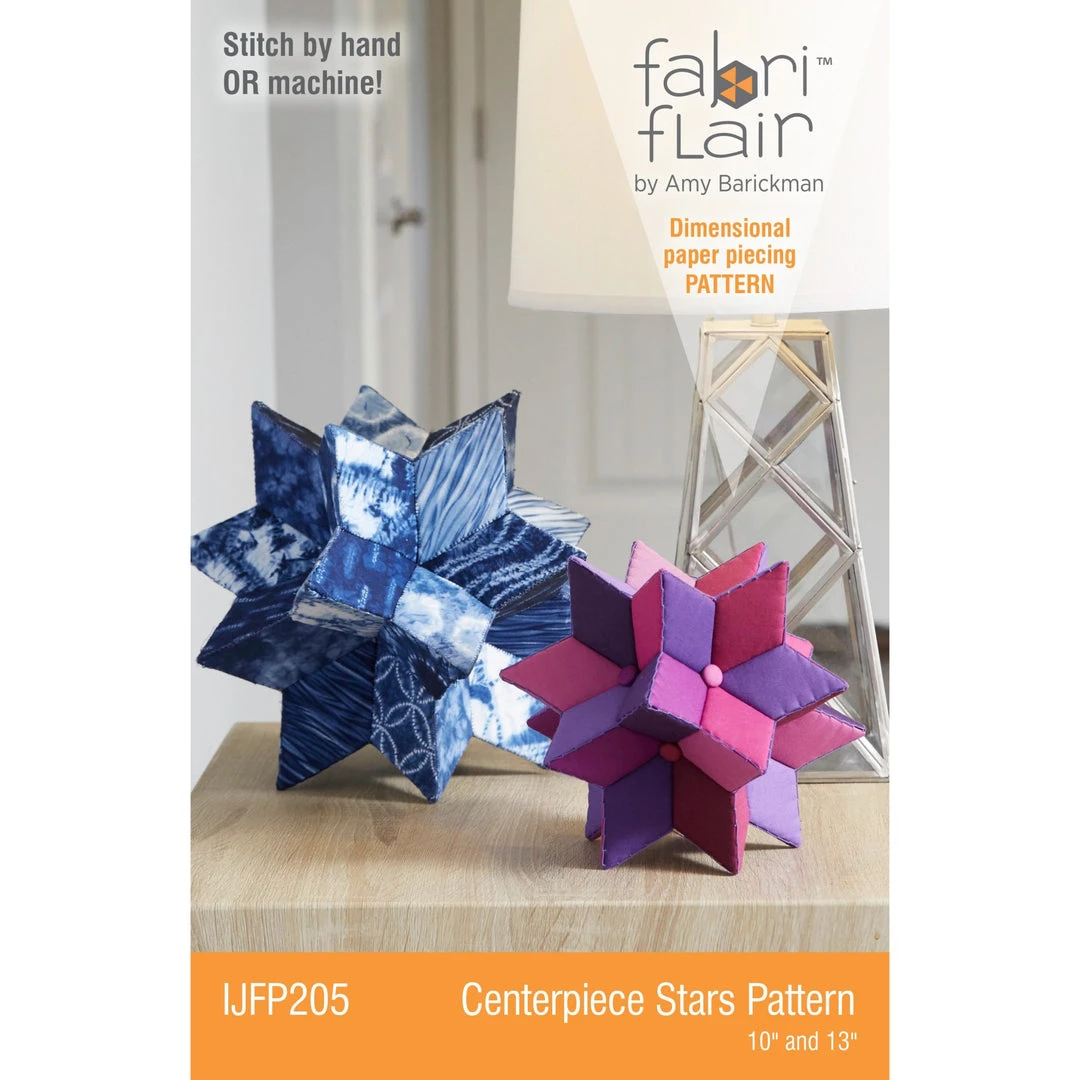 Indygo Junction Crafts & Toys Centerpiece Stars Fabriflair Pattern 3 Indygo Junction Crafts & Toys Centerpiece Stars Fabriflair Pattern