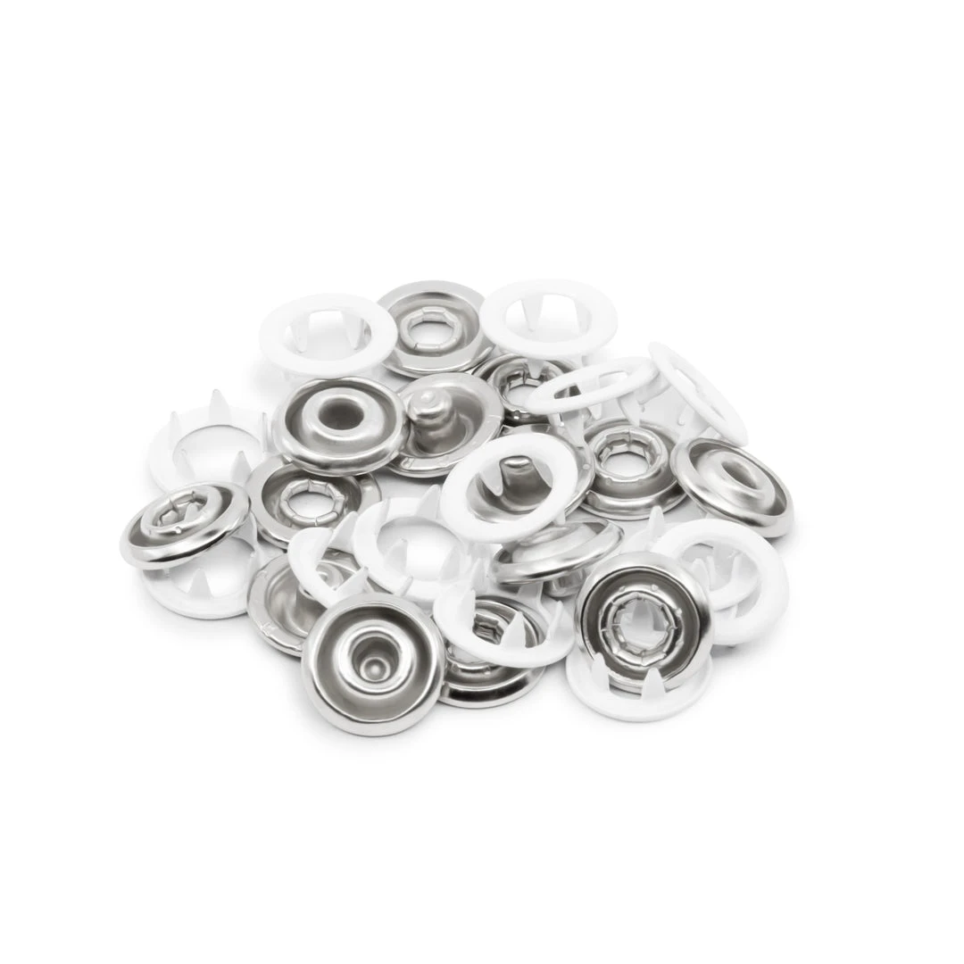 Dritz 7/16" Snap Fasteners, 7 Sets Snaps 12 Dritz 7/16" Snap Fasteners, 7 Sets Snaps