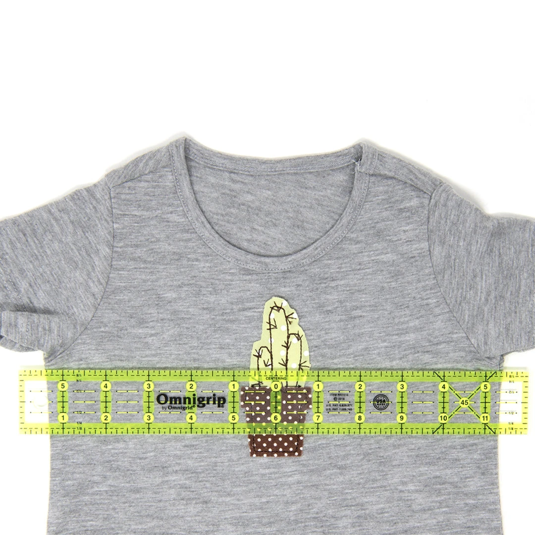 Omnigrid Non-Slip Rectangle Ruler, Neon Quilting Rulers 22 Omnigrid Non-Slip Rectangle Ruler, Neon Quilting Rulers