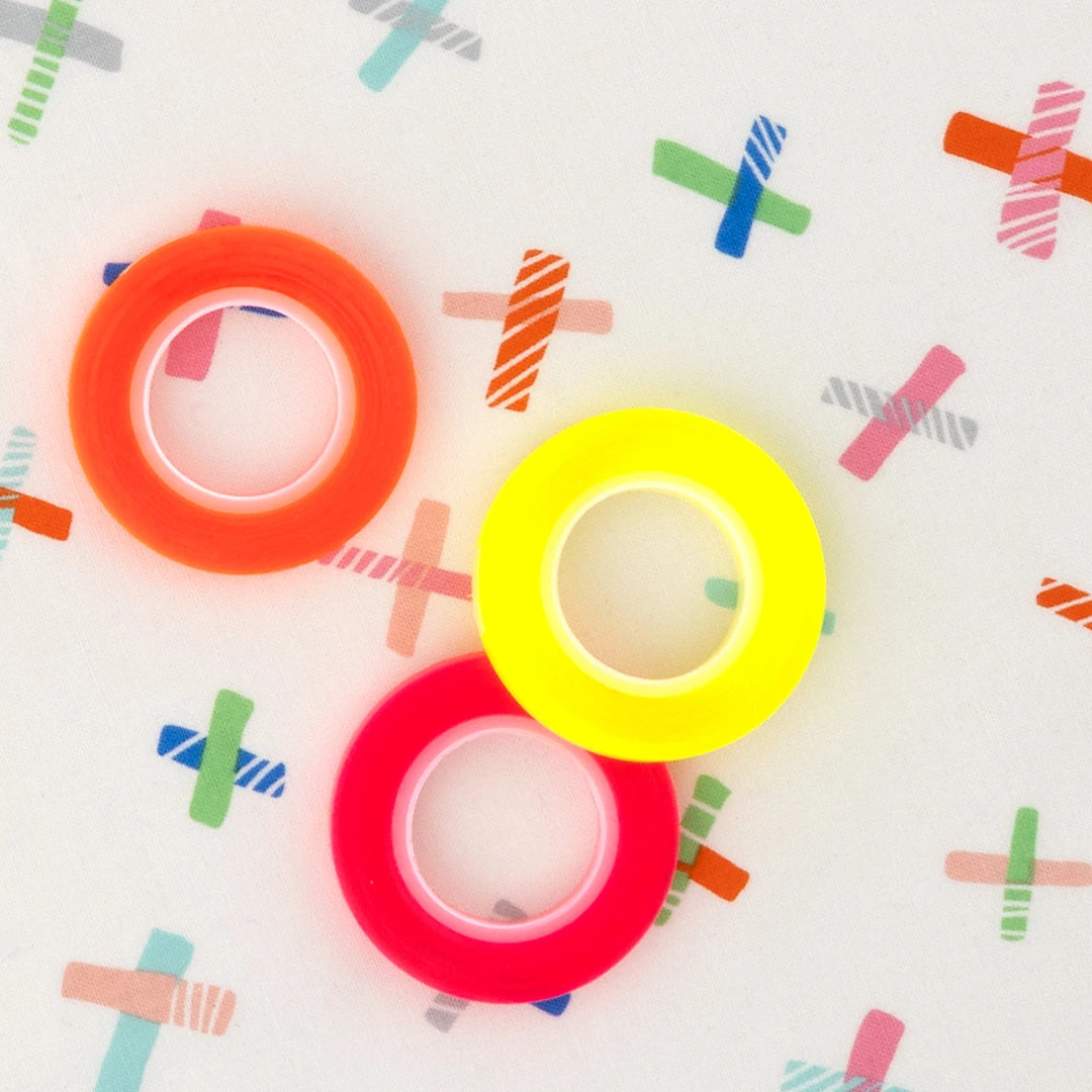 Omnigrid Glow-Line Tape, Transparent And Fluorescent 5 Omnigrid Glow-Line Tape, Transparent And Fluorescent