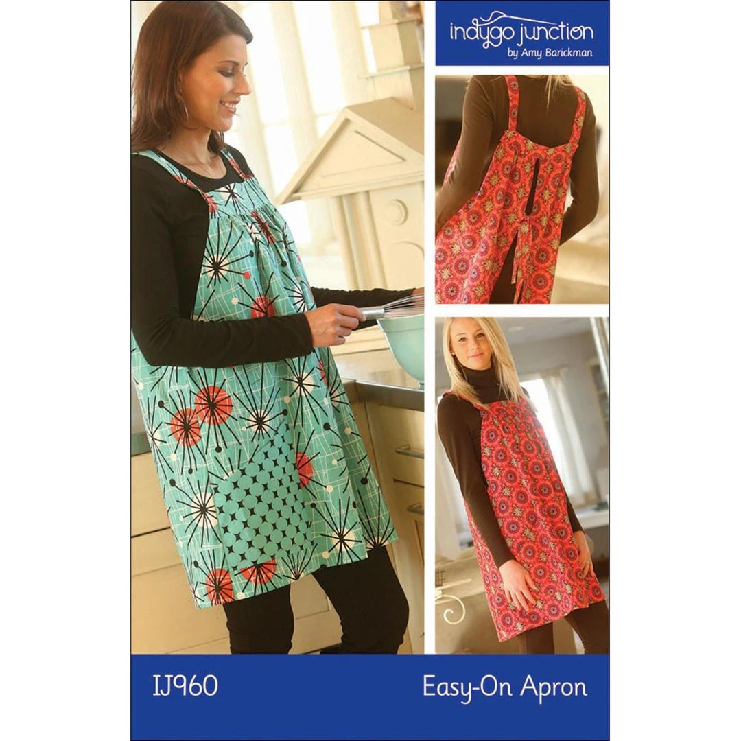 Indygo Junction Easy-On Apron Pattern 3 Indygo Junction Easy-On Apron Pattern