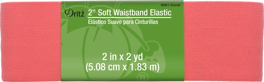 Dritz 2" Soft Waistband Elastic, 2 Yd 6 Dritz 2" Soft Waistband Elastic, 2 Yd