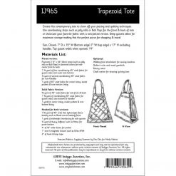 Indygo Junction Trapezoid Quilted Tote Pattern, PDF Download Purses & Accessories 13 Indygo Junction Trapezoid Quilted Tote Pattern, PDF Download Purses & Accessories