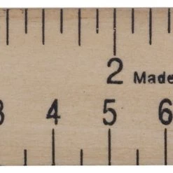 Dritz Wood Yardstick With Metal Tips 10 Dritz Wood Yardstick With Metal Tips