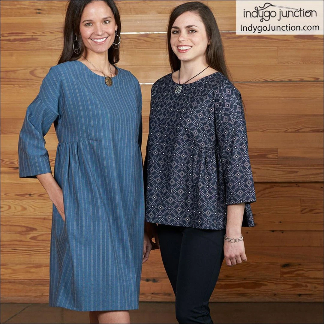 Indygo Junction Katelyn's Dress, Tunic & Top Pattern Apparel 12 Indygo Junction Katelyn's Dress, Tunic & Top Pattern Apparel