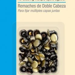 Dritz Double-Cap Rivets, 24 Sets