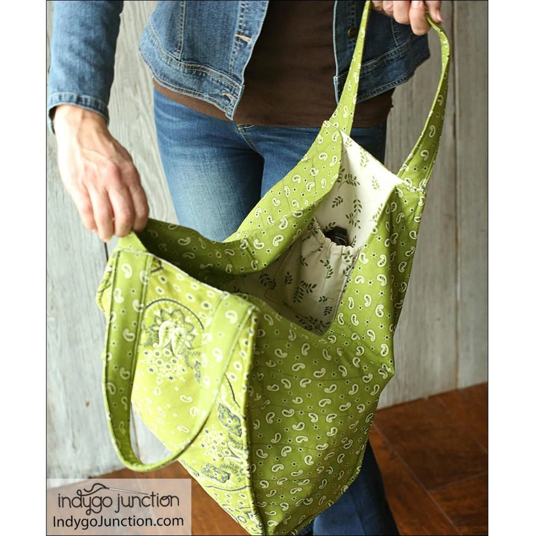 Indygo Junction Trapezoid Quilted Tote Pattern, PDF Download Purses & Accessories 11 Indygo Junction Trapezoid Quilted Tote Pattern, PDF Download Purses & Accessories