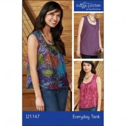 Indygo Junction Everyday Tank Pattern Apparel