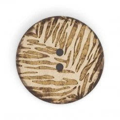 Dritz Sustainable Coconut Round Button, 30mm Buttons & Cover Buttons