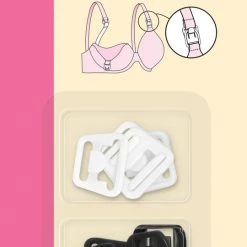 Dritz Nursing Bra Clips, Black & White, 4 Sets 17 Dritz Nursing Bra Clips, Black & White, 4 Sets