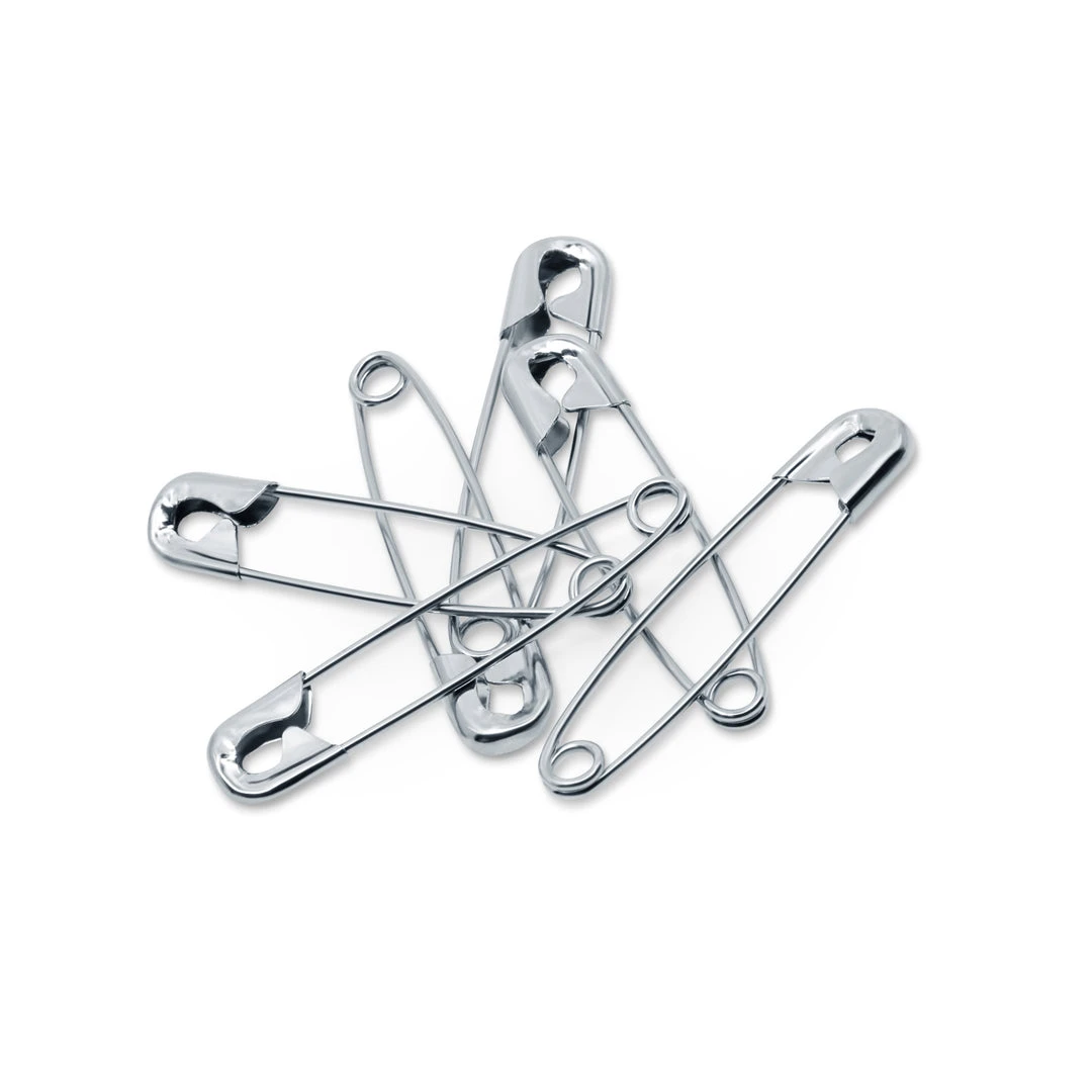 Dritz 1-1/2" Safety Pins, Nickel Pins & Accessories 6 Dritz 1-1/2" Safety Pins, Nickel Pins & Accessories