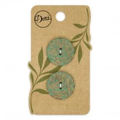 Dritz Sustainable Coconut Round Button, 23mm, 2 Pc Buttons & Cover Buttons