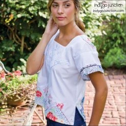 Indygo Junction Apparel Hankie Pillowcase Shirt Pattern, PDF Download
