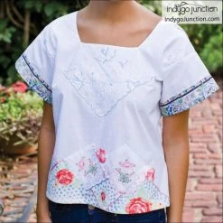 Indygo Junction Apparel Hankie Pillowcase Shirt Pattern, PDF Download