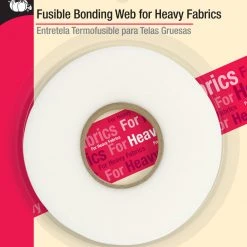 Dritz Adhesives & Tape 5/8" Fusible Bonding Web For Heavy Fabrics, White, 18 Yd