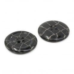 Dritz Recycled Polyester Round Button, 23mm, 2 Pc