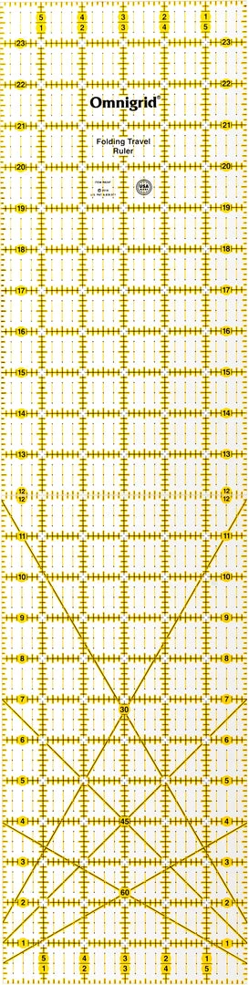 Omnigrid Rectangle Folding Ruler 4 Omnigrid Rectangle Folding Ruler