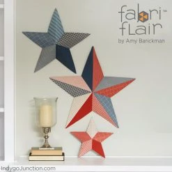 Indygo Junction Crafts & Toys Wall Art Star Fabriflair Pattern