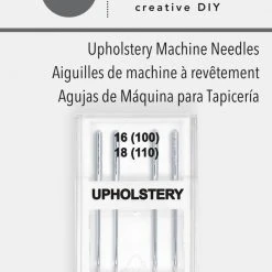 Dritz Pins & Needles Upholstery Machine Needles, Size 16 & 18, 4 Pc