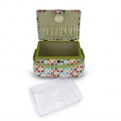 Dritz Curved Sewing Basket, Large Sewing Baskets & Storage