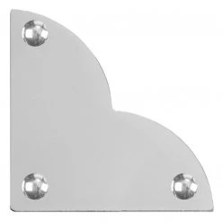 Dritz Smooth Quatrefoil Corners, Large, 4 Pc Campaign Hardware