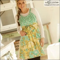 Indygo Junction Uptown Apron Pattern, PDF Download